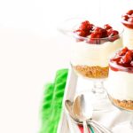 Ciliegie in panna cotta