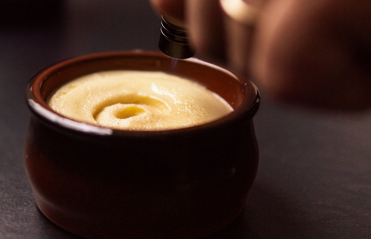 Crema catalana con crosticina
